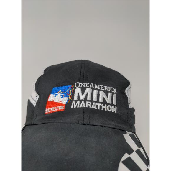 Indy 500 Festival One America Mini Marathon Strapback Hat Embroidered Logo - Picture 3 of 10